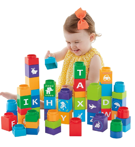 Fisher price alphabet on sale blocks